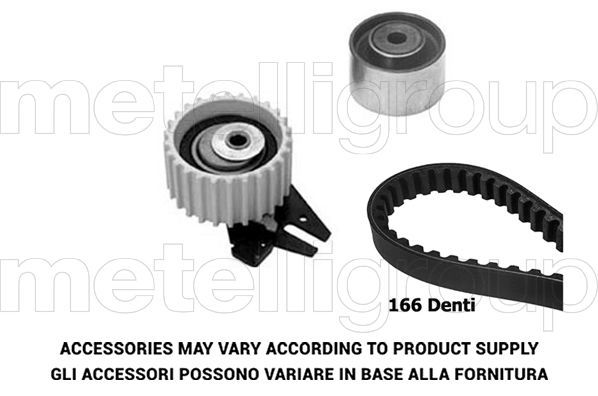 Paskirstymo diržo komplektas METELLI 29-0357