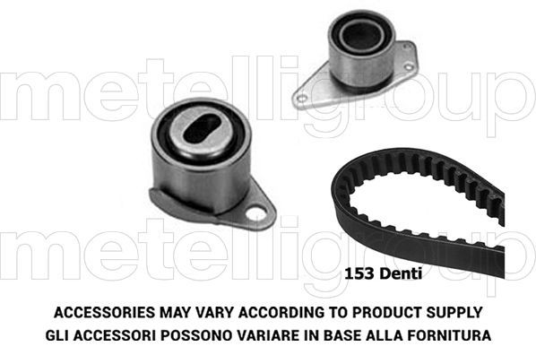 Paskirstymo diržo komplektas METELLI 29-0358