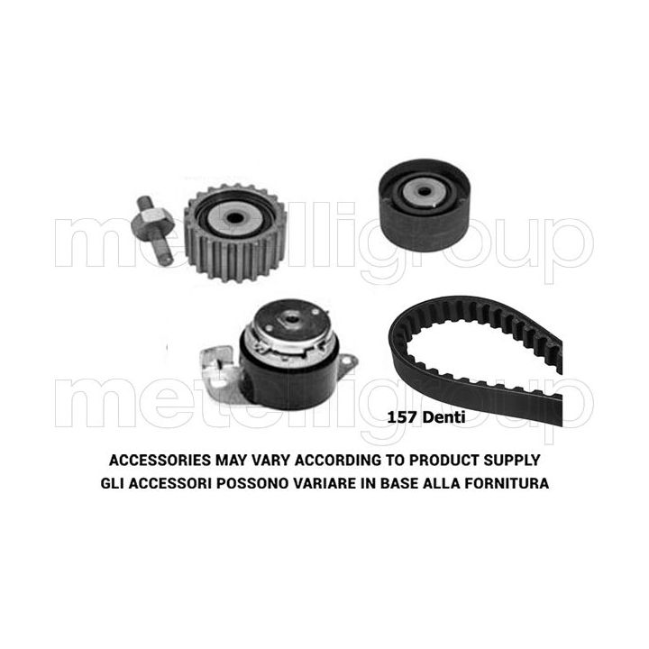 Paskirstymo diržo komplektas METELLI 29-0363
