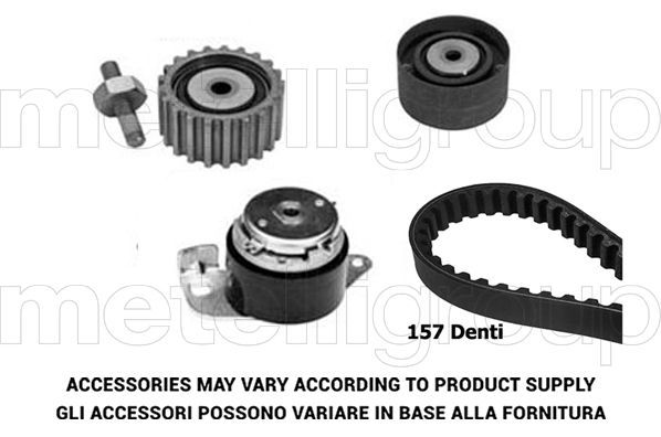 Paskirstymo diržo komplektas METELLI 29-0363