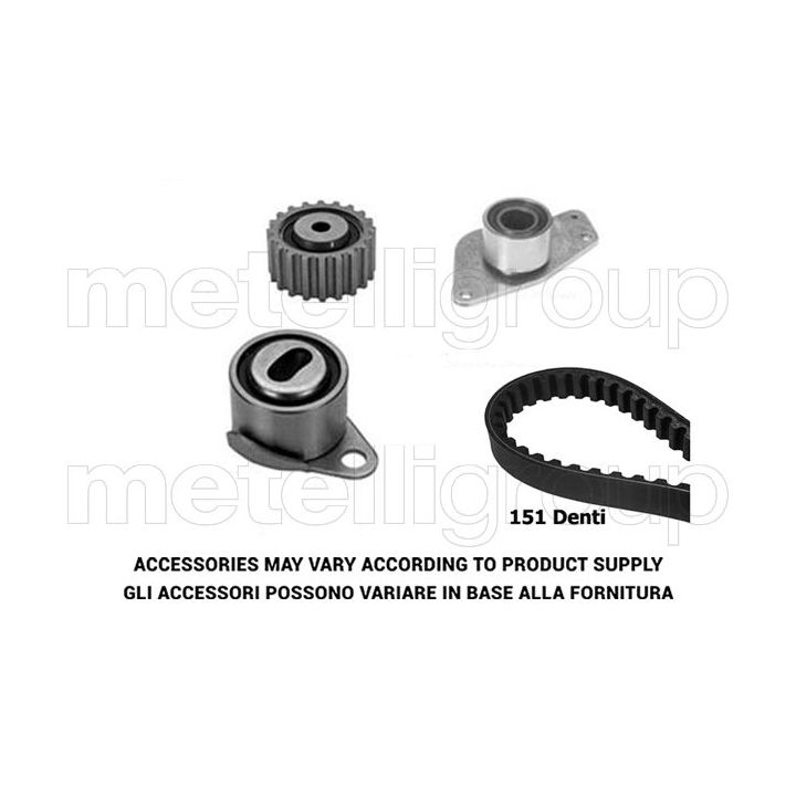 Paskirstymo diržo komplektas METELLI 29-0365