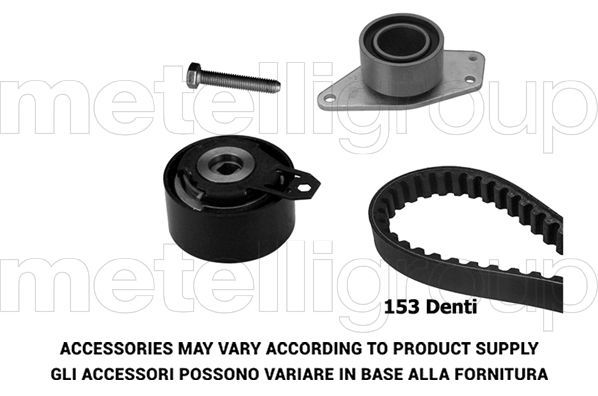 Paskirstymo diržo komplektas METELLI 29-0366