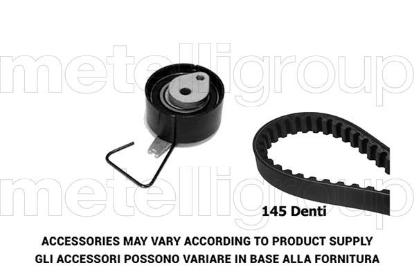 Paskirstymo diržo komplektas METELLI 29-0376