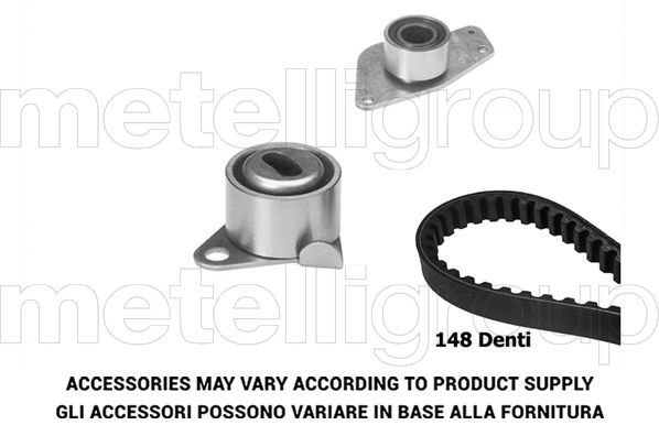 Paskirstymo diržo komplektas METELLI 29-0378