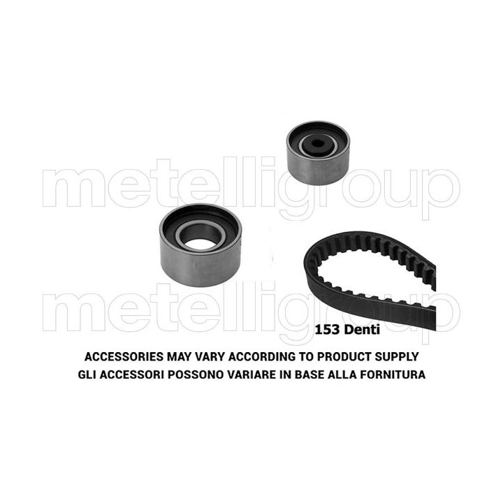 Paskirstymo diržo komplektas METELLI 29-0389