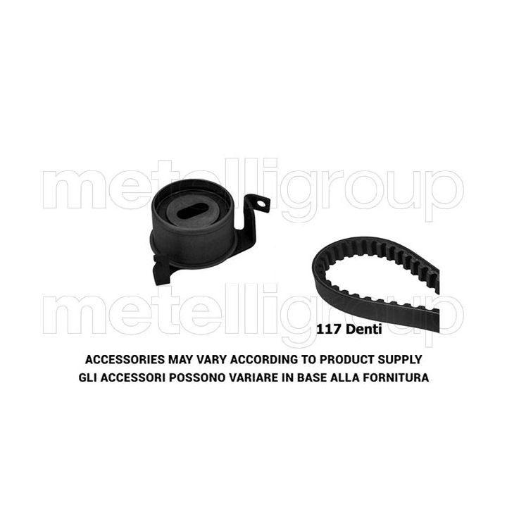 Paskirstymo diržo komplektas METELLI 29-0396