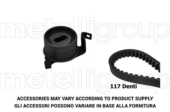 Paskirstymo diržo komplektas METELLI 29-0396