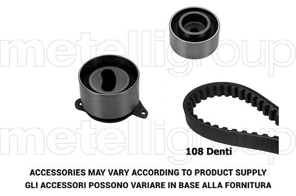 Paskirstymo diržo komplektas METELLI 29-0398