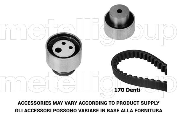 Paskirstymo diržo komplektas METELLI 29-0406