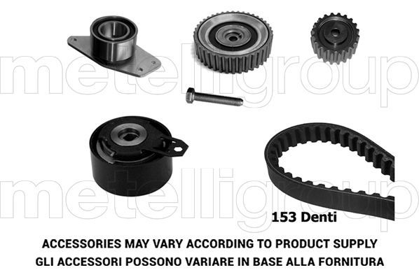 Paskirstymo diržo komplektas METELLI 29-0422