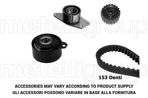 Paskirstymo diržo komplektas METELLI 29-0430