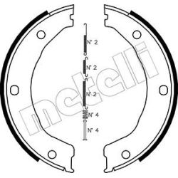 Stabdžių trinkelių komplektas, stovėjimo stabdis METELLI 53-0145K