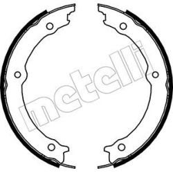 Stabdžių trinkelių komplektas, stovėjimo stabdis METELLI 53-0164