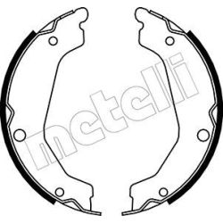 Stabdžių trinkelių komplektas, stovėjimo stabdis METELLI 53-0183