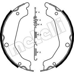 Stabdžių trinkelių komplektas, stovėjimo stabdis METELLI 53-0183K