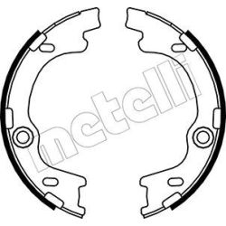 Stabdžių trinkelių komplektas, stovėjimo stabdis METELLI 53-0185