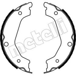 Stabdžių trinkelių komplektas, stovėjimo stabdis METELLI 53-0227