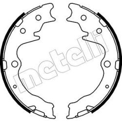 Stabdžių trinkelių komplektas, stovėjimo stabdis METELLI 53-0228