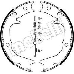 Stabdžių trinkelių komplektas, stovėjimo stabdis METELLI 53-0265K