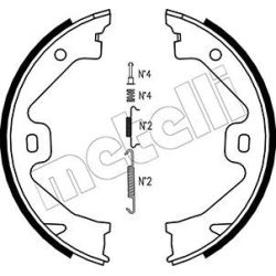 Stabdžių trinkelių komplektas, stovėjimo stabdis METELLI 53-0369K