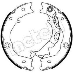 Stabdžių trinkelių komplektas, stovėjimo stabdis METELLI 53-0586