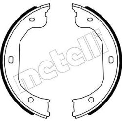 Stabdžių trinkelių komplektas, stovėjimo stabdis METELLI 53-0587