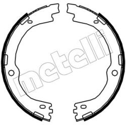 Stabdžių trinkelių komplektas, stovėjimo stabdis METELLI 53-0682