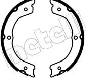 Stabdžių trinkelių komplektas, stovėjimo stabdis METELLI 53-0690