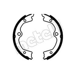 Stabdžių trinkelių komplektas, stovėjimo stabdis METELLI 53-0691