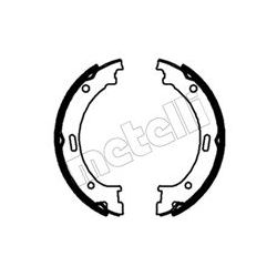 Stabdžių trinkelių komplektas, stovėjimo stabdis METELLI 53-0709