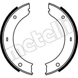 Stabdžių trinkelių komplektas, stovėjimo stabdis METELLI 53-0717