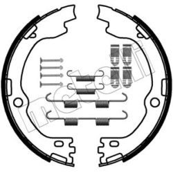 Stabdžių trinkelių komplektas, stovėjimo stabdis METELLI 53-0738K