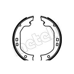 Stabdžių trinkelių komplektas, stovėjimo stabdis METELLI 53-0742