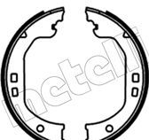 Stabdžių trinkelių komplektas, stovėjimo stabdis METELLI 53-0742