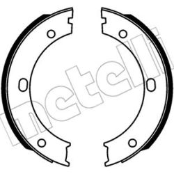 Stabdžių trinkelių komplektas, stovėjimo stabdis METELLI 53-0746