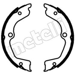 Stabdžių trinkelių komplektas, stovėjimo stabdis METELLI 53-0769