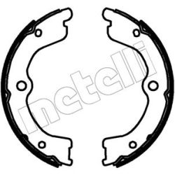 Stabdžių trinkelių komplektas, stovėjimo stabdis METELLI 53-0773