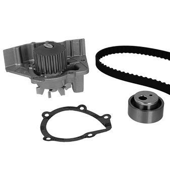 Vandens siurblio ir paskirstymo diržo komplektas METELLI 30-0391-2