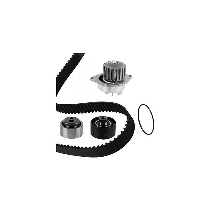 Vandens siurblio ir paskirstymo diržo komplektas METELLI 30-0491-2