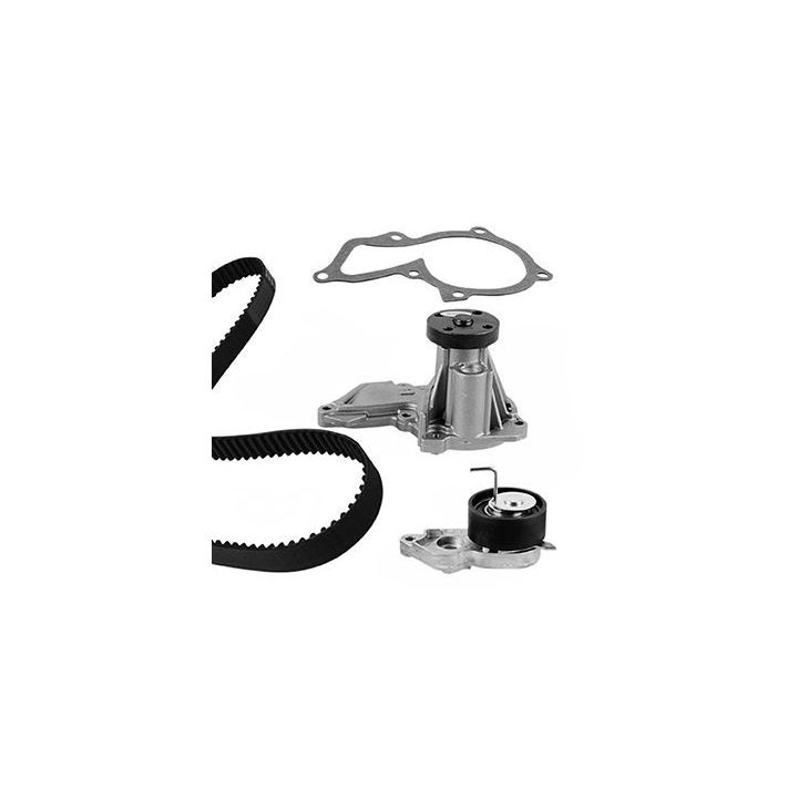 Vandens siurblio ir paskirstymo diržo komplektas METELLI 30-0612-1