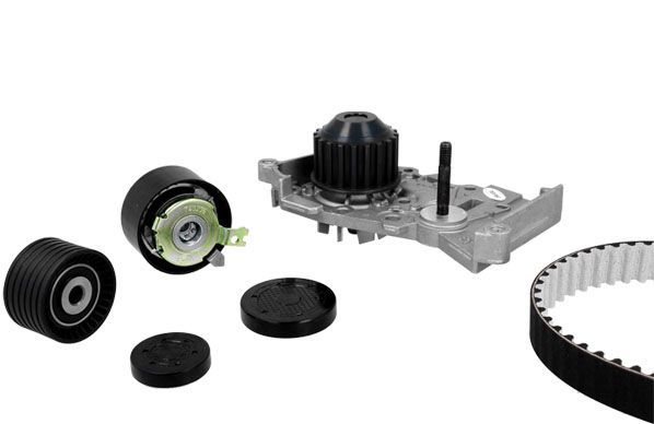 Vandens siurblio ir paskirstymo diržo komplektas METELLI 30-0724-4