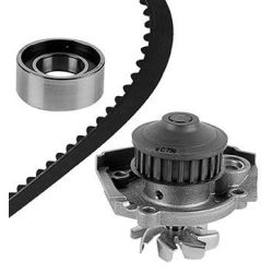 Vandens siurblio ir paskirstymo diržo komplektas METELLI 30-0739-2