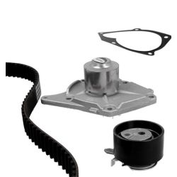 Vandens siurblio ir paskirstymo diržo komplektas METELLI 30-0821-2