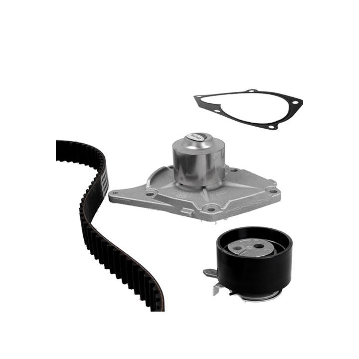 Vandens siurblio ir paskirstymo diržo komplektas METELLI 30-0821-2