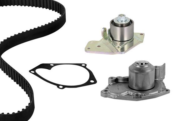 Vandens siurblio ir paskirstymo diržo komplektas METELLI 30-0907-1