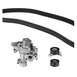 Vandens siurblio ir paskirstymo diržo komplektas METELLI 30-1045-1