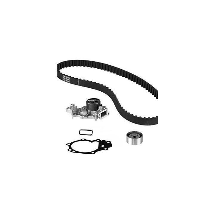 Vandens siurblio ir paskirstymo diržo komplektas METELLI 30-1075-1