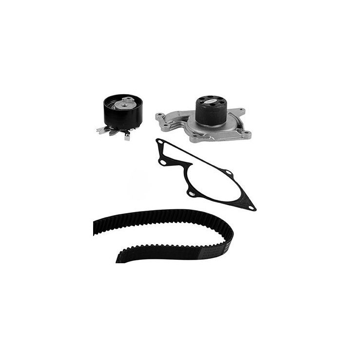 Vandens siurblio ir paskirstymo diržo komplektas METELLI 30-1091-1