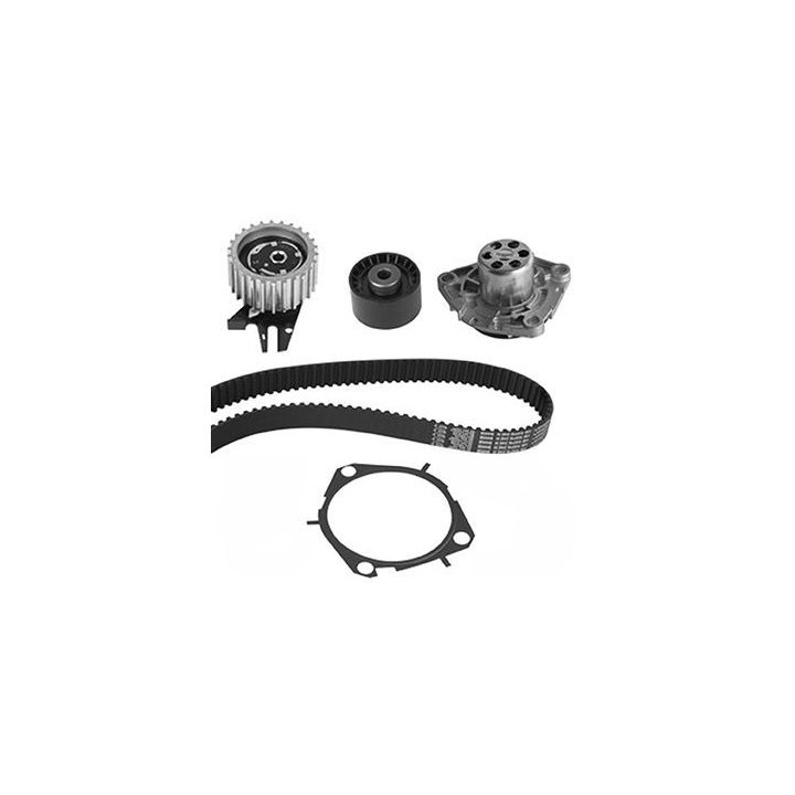 Vandens siurblio ir paskirstymo diržo komplektas METELLI 30-1352-1