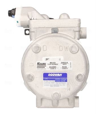 Kompresorius, oro kondicionierius NISSENS 89153